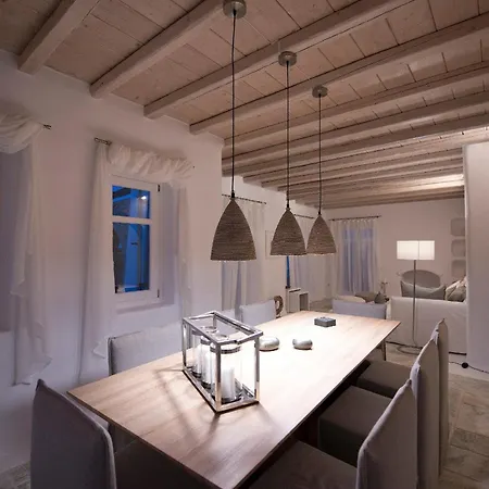 Luxury Mykonos - 3 Bedrooms - Vigor - Stunning Sea Views - Agios Lazaros فيلة